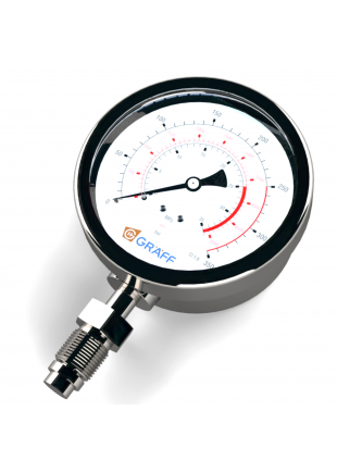 GPG series diaphragm pressure gauge - German movement